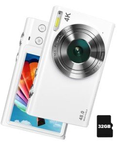 4K Autofocus Vlogging Camera with 48MP and 16X Zoom