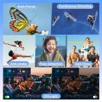 48MP Dual Lens 4K Vlogging Camera with Zoom