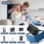 4K Vlogging Camera with 180° Flip Screen