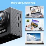 AKASO Brave 4 4K Action Camera Bundle