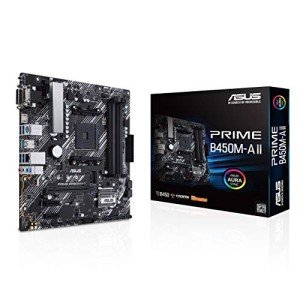 ASUS Prime B450M-A II Micro ATX Motherboard