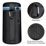 Lightdow 4-Pack Soft Neoprene Lens Pouches