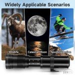 JINTU 420-800mm Telephoto Zoom Lens for Canon