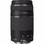 Canon EF 75-300mm Telephoto Zoom Lens Black