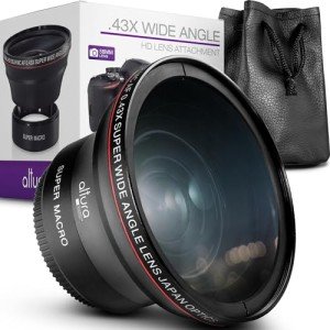 Altura Photo 58MM HD Wide Angle Lens for Canon