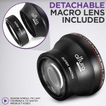 Altura Photo 58MM HD Wide Angle Lens for Canon