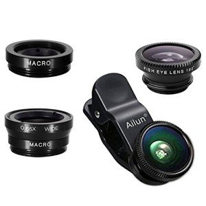 Ailun 3-in-1 Clip-On Smartphone Lens Kit