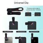 14-in-1 Smartphone Camera Lens Kit with Selfie Light