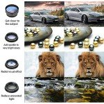 14-in-1 Smartphone Camera Lens Kit with Selfie Light