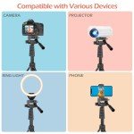 Aureday 67" Tripod & Selfie Stick with Remote