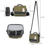 Compact Waterproof Camera Messenger Bag for All