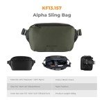 K&F Concept 2-in-1 Sling Bag & Camera Backpack