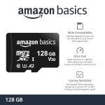 Amazon Basics 128GB Micro SDXC Memory Card