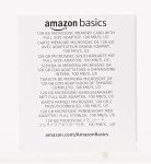 Amazon Basics 128GB Micro SDXC Memory Card