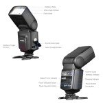 GODOX TT520 II Camera Flash with Wireless Trigger