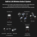 Godox TT600 2.4G Wireless Camera Flash Speedlite