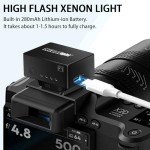 MEDALIGHT F1 Mini Camera Flash for DSLR Cameras