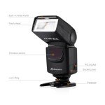 Powerextra DF-400 Speedlite Flash for DSLR Cameras