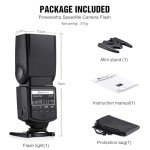 Powerextra DF-400 Speedlite Flash for DSLR Cameras