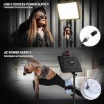 2-Pack Dimmable LED Video Light Kit