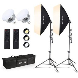 Skytex Softbox Lighting Kit for Photography and Video