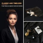 Black Polyester Photography Backdrop - 3 x 2.8m