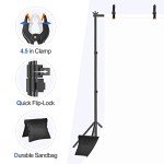 Adjustable 2x3m Backdrop Support for Photography