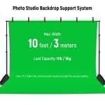 NEEWER 10ft x 7ft Adjustable Photo Background Stand