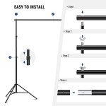 NEEWER 10ft x 7ft Adjustable Photo Background Stand