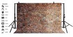Vintage Red Brick Wall Photography Backdrop 3x2.4m