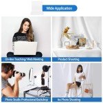 Seamless White Polyester Backdrop for Photography, 20x20m