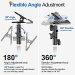 EMART Heavy Duty Photography Reflector Holder Clip