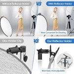 EMART Heavy Duty Photography Reflector Holder Clip