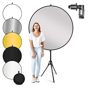LimoStudio 43" 5-in-1 Reflector Light Disc