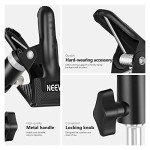 NEEWER Heavy Duty Metal Clamp for Light Stand
