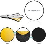 LimoStudio 43" 5-in-1 Reflector Light Disc