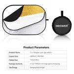 Neewer® 5-in-1 Portable Light Reflector Disc