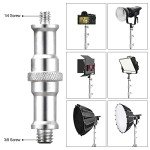 Stainless Steel 9.19ft Photography Tripod Light Stand