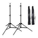 EMART 210cm Adjustable Aluminum Light Stand (2 Pack)