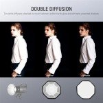 NEEWER 45cm Octagon Softbox with Honeycomb Grid