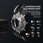 NEEWER 45cm Octagon Softbox with Honeycomb Grid