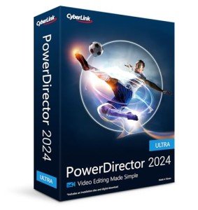 CyberLink PowerDirector 2024 Ultra AI Video Editor