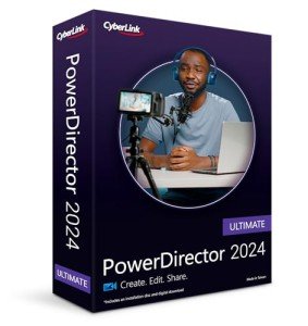 CyberLink PowerDirector 2024 Ultimate AI Video Editor