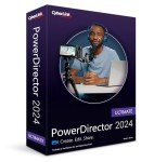 CyberLink PowerDirector 2024 Ultimate AI Video Editor