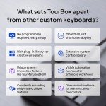 TourBox NEO Grafik-Tablet für kreative Bearbeitung