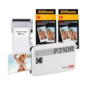 KODAK Mini 2 Retro Portable Photo Printer Bundle