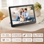 8-Inch IPS Digital Photo Frame with Remote