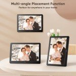 8-Inch IPS Digital Photo Frame with Remote