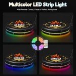 JIYANG 360° Party Photo Booth with Flight Case