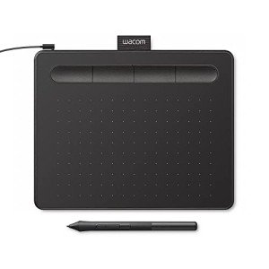 Wacom Intuos Small Graphics Drawing Tablet, Black